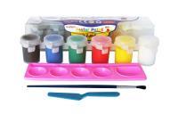 گواش 6 رنگ پیوسته طلقی