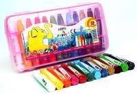 پاستل 12 رنگ کیفی پلاستیکی(2010)