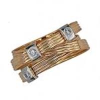 انگشتر جواهر طلای 18 عیار برلیان گرد